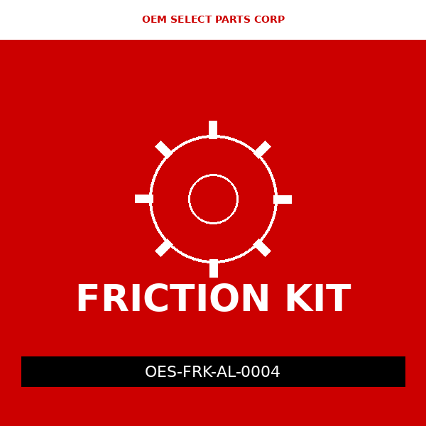 Friction Kit (Allomatic) | Discos Pasta Allomatic 5R110W
