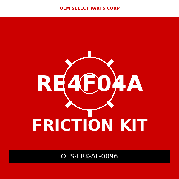 Friction Kit (Allomatic) | RE4F04A