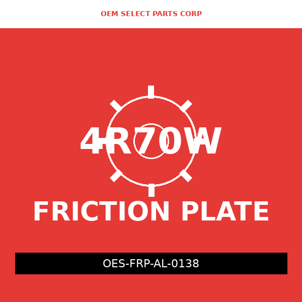 Friction Plate (Allomatic) | 4R70W