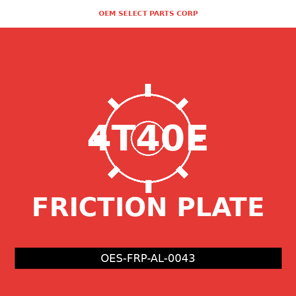 Friction Plate (Allomatic) | 4T40E