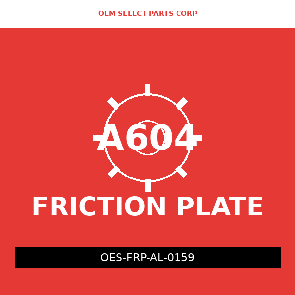 Friction Plate (Allomatic) | A604