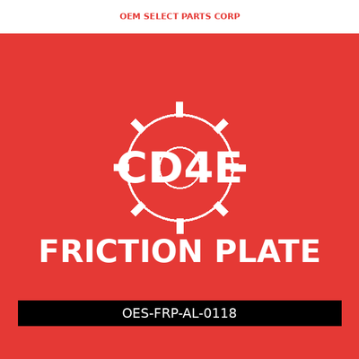 Friction Plate (Allomatic) | CD4E