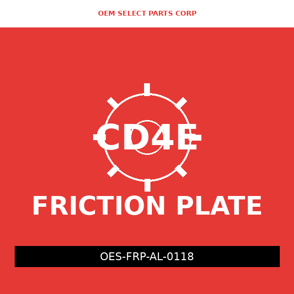 Friction Plate (Allomatic) | CD4E