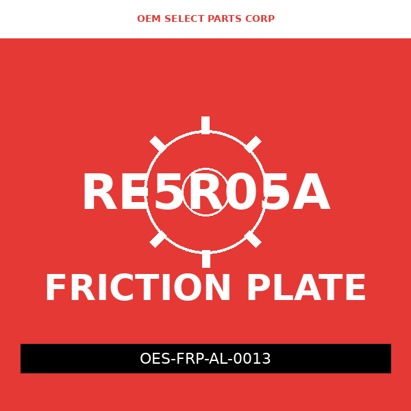 Friction Plate (Allomatic) | RE5R05A