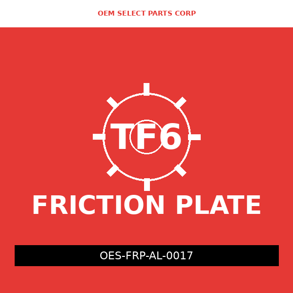 Friction Plate (Allomatic) | TF6