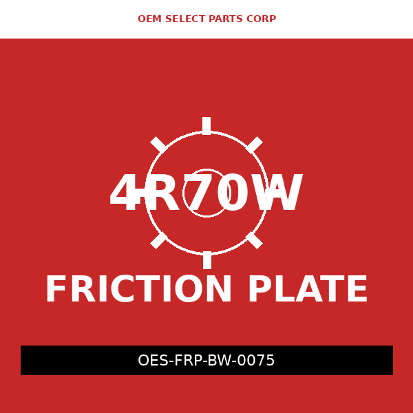 Friction Plate (BorgWarner) | 4R70W