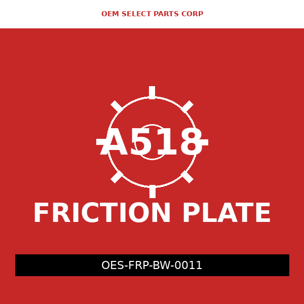 Friction Plate (BorgWarner) | A518