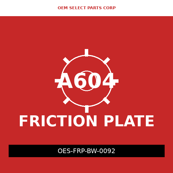Friction Plate (BorgWarner) | A604