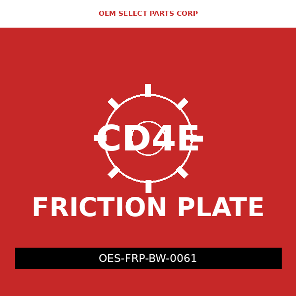 Friction Plate (BorgWarner) | CD4E