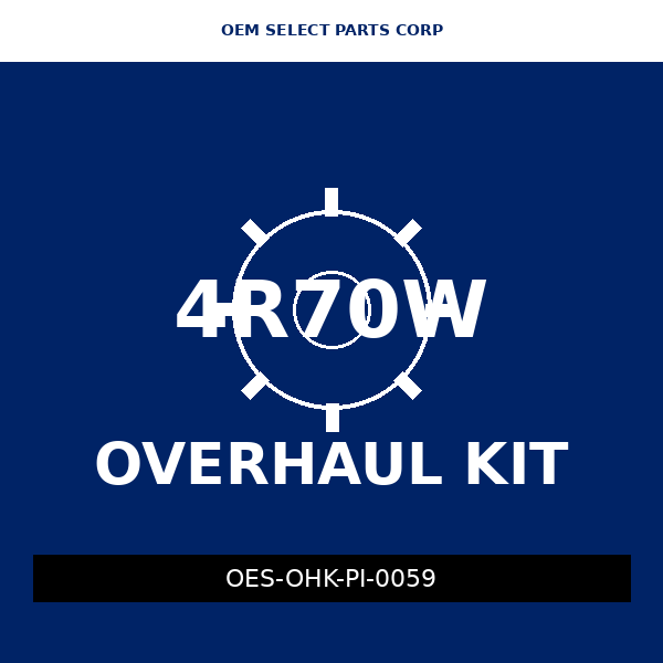 Master Overhaul Kit (Precision Int'l) | 4R70W