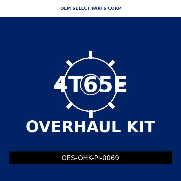 Master Overhaul Kit (Precision Int'l) | 4T65E