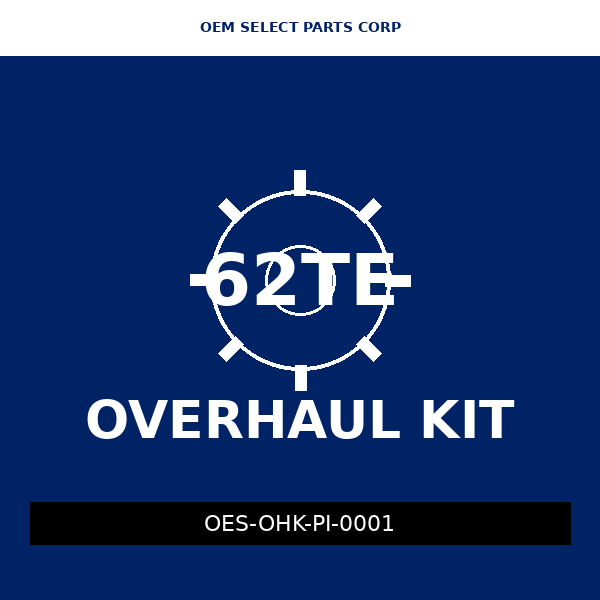Master Overhaul Kit (Precision Int'l) | 62TE