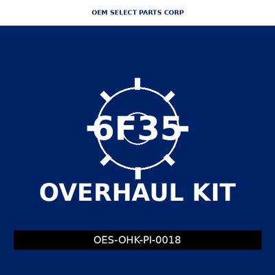 Master Overhaul Kit (Precision Int'l) | 6F35