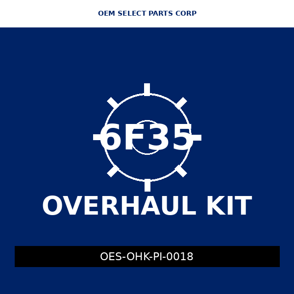 Master Overhaul Kit (Precision Int'l) | 6F35