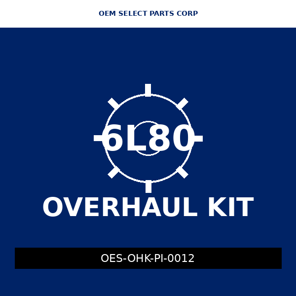 Master Overhaul Kit (Precision Int'l) | 6L80