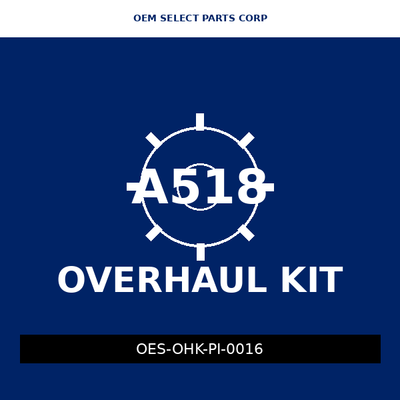 Master Overhaul Kit (Precision Int'l) | A518