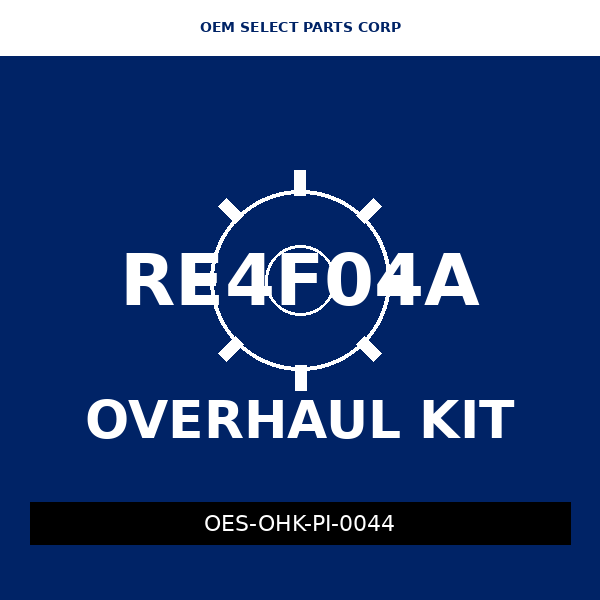 Master Overhaul Kit (Precision Int'l) | RE4F04A
