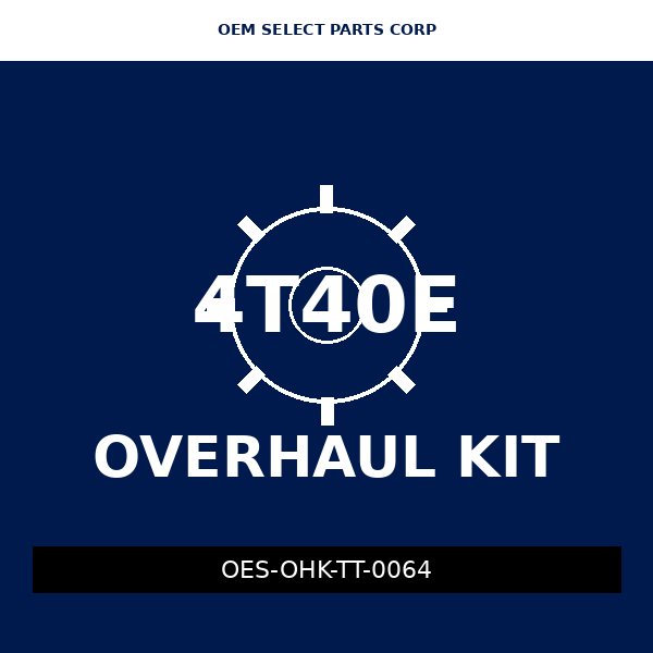 Master Overhaul Kit (TransTec) | 4T40E
