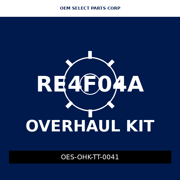 Master Overhaul Kit (TransTec) | RE4F04A