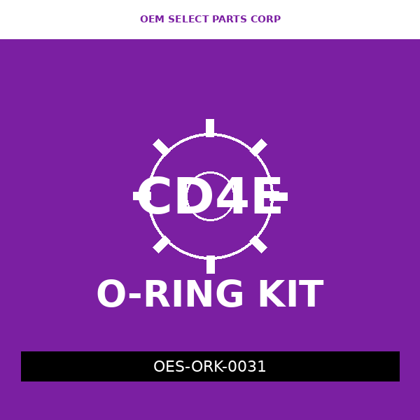 O-Ring Kit | CD4E