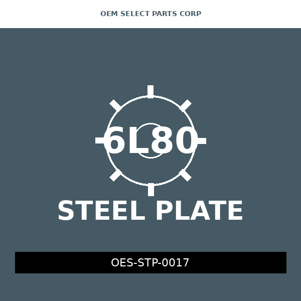 Steel Plate | 6L80