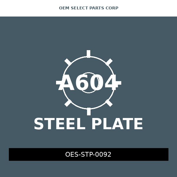 Steel Plate | A604