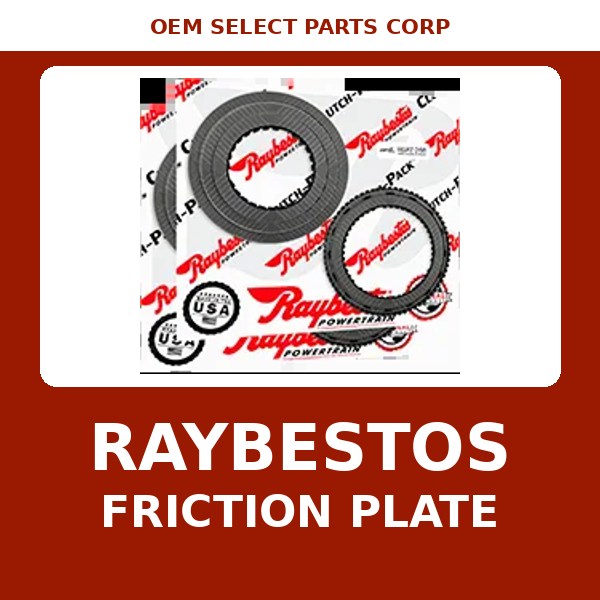 Raybestos Friction Plate